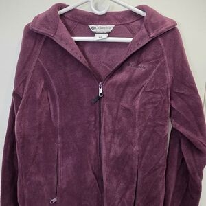 Columbia Women's Plum Full-Zip Teddy Fleece Jacket